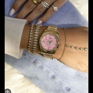 Jacquie aiche x Timex watch